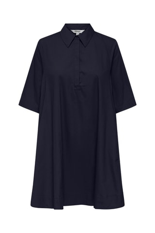 Robe chemise - Bleu nuit