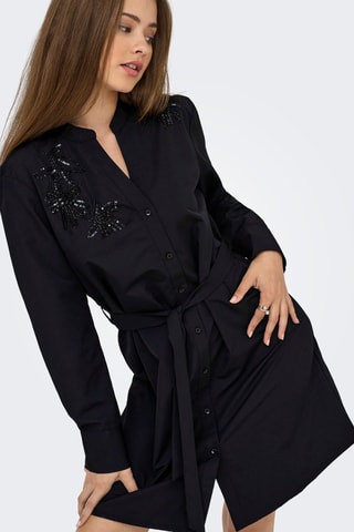 Robe chemise - Noir