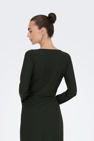 Robe droite - Vert foncé
