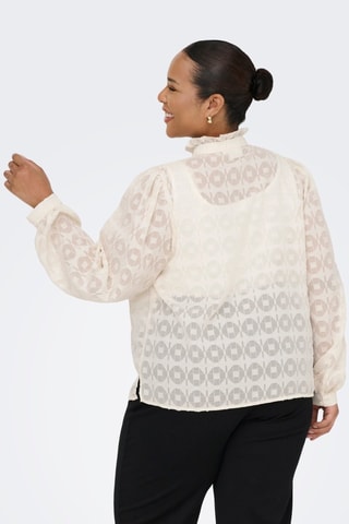 Chemisier en dentelle - Ecru