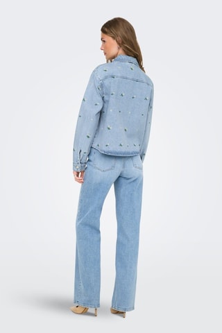 Chemisier oversize - Ciel