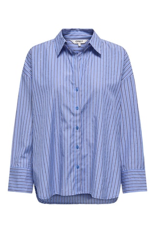 Chemisier oversize - Bleu