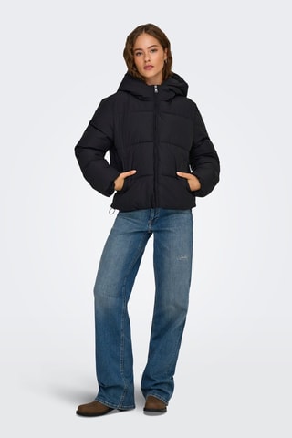 Doudoune à capuche - Noir
