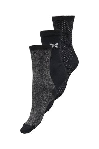 3 paires de chaussettes - Noir