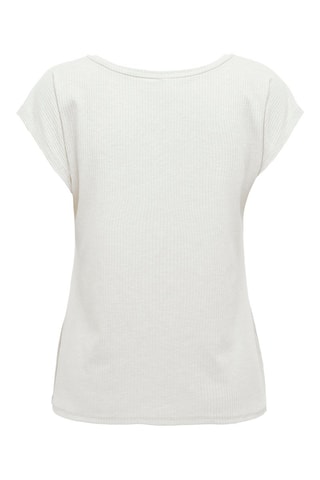 T-shirt regular - Blanc cassé