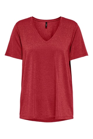 T-shirt en coton biologique - Rouge