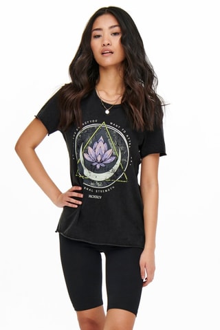 T-shirt en coton biologique - Noir