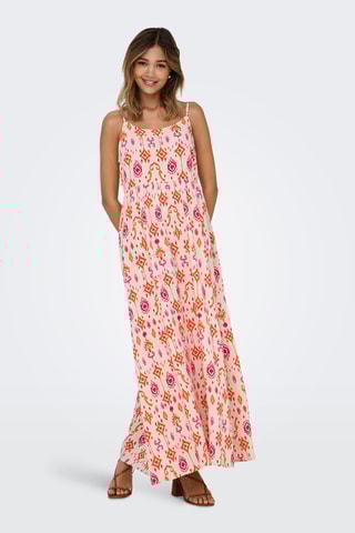 Robe longue - Crème