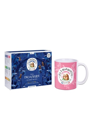 Coffret Découverte de Noël et Mug en céramique Mêlée de Fruits