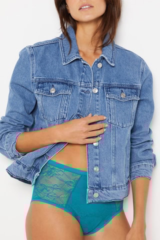 Culotte menstruelle Til - Turquoise - Etam