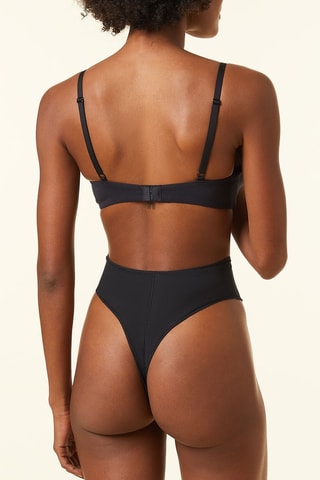 String Perfect Coton  - Noir