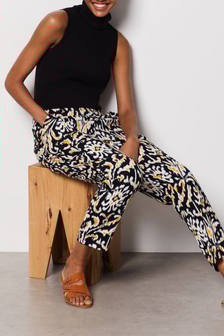 Pantalon cigarette - Noir