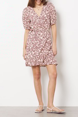 Robe portefeuille - Blanc