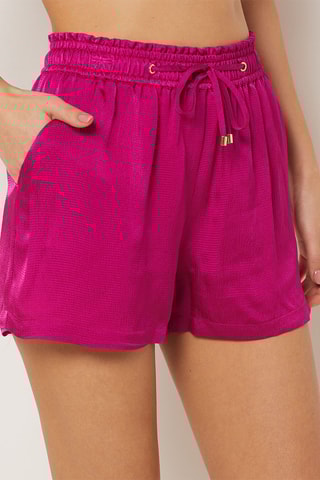 Short de pyjama Hazel - Fuchsia