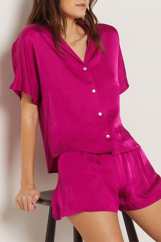Short de pyjama Hazel - Fuchsia