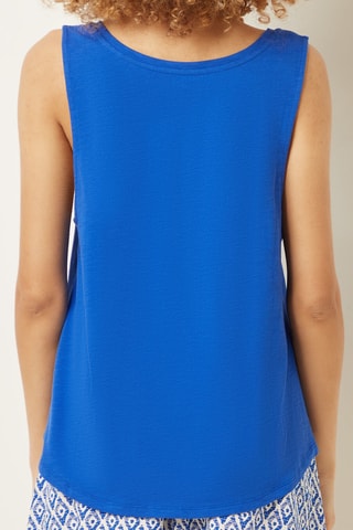 Débardeur de pyjama Cyclades Colma - Bleu roi - Etam