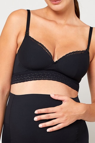 Soutien-gorge d’allaitement Envie - Noir