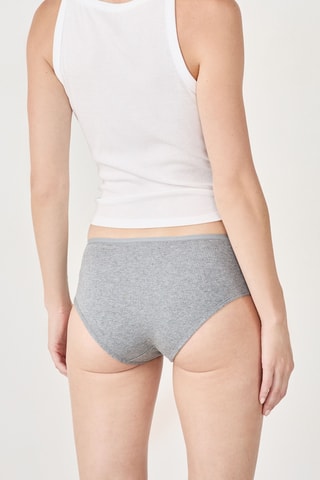 3 shortys John - Gris et saumon