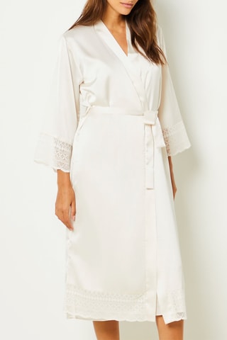 Déshabillé Idole Longue - Ecru