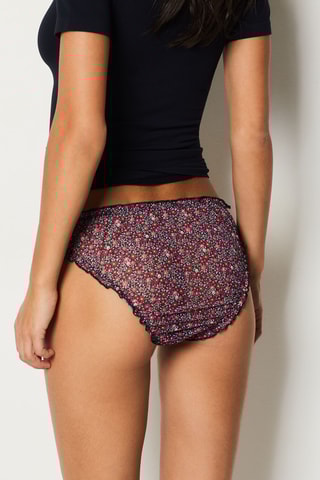 Culotte Bliss - Rouge brique