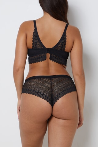 Soutien-gorge Gravure -  Noir