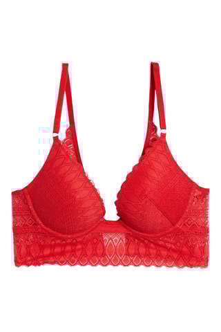 Soutien-gorge Gravure -  Rouge