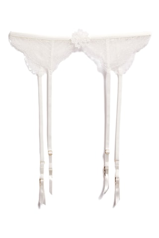 Porte Eternite - jarretelles  Ecru