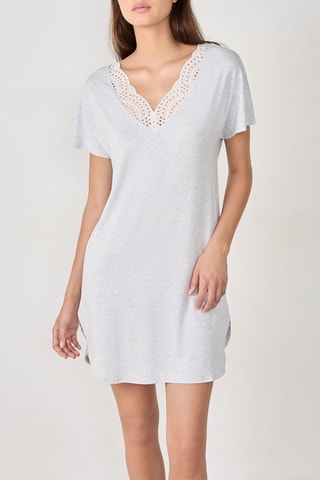 Chemise de nuit Josephine - Gris clair