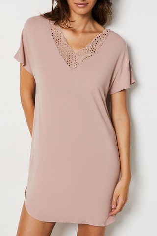 Chemise de nuit Josephine - Vieux rose