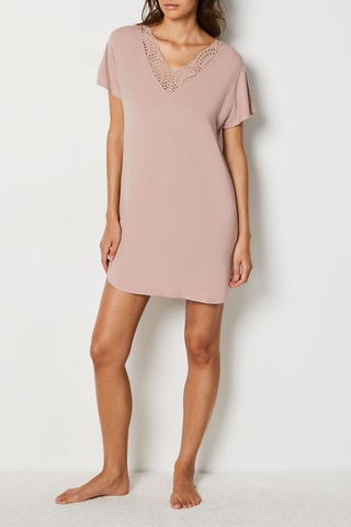 Chemise de nuit Josephine - Vieux rose