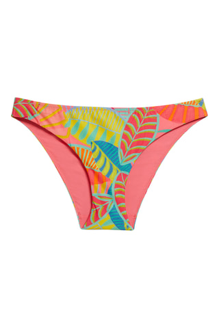 Bas de maillot Peachy - Corail et jaune