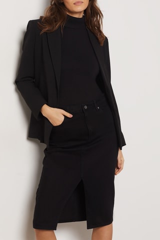 Jupe droite Dinam - Noir