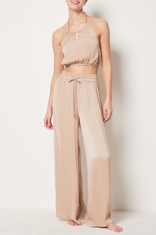 Crop top Cheeta - Beige