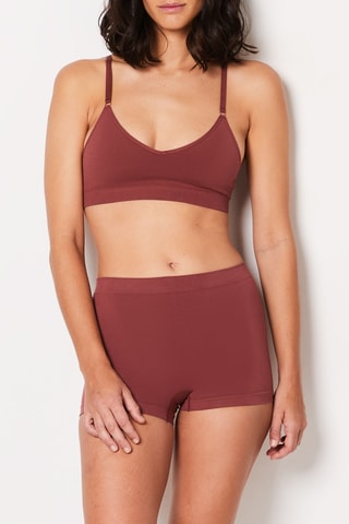 Brassière Amande - Rouge brique