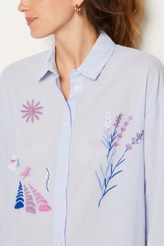 Chemise de nuit Beline - Ciel