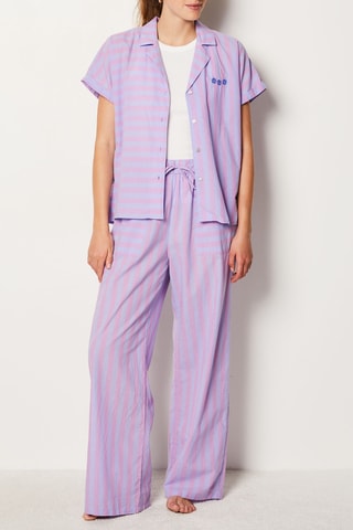 Pantalon taille haute Bella - Violet