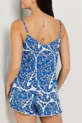 Caraco Blossom - Bleu cobalt