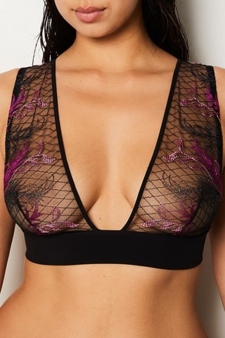 Soutien-gorge Fragments -  Noir