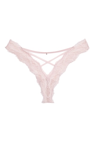 Tanga Angelina - Rose poudré