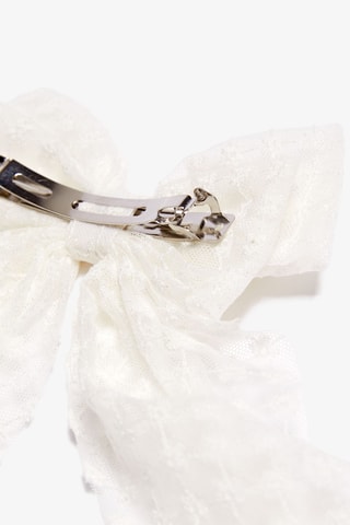 Barrette à clip Bride - Blanc