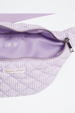 Sac banane Banana - Mauve et blanc