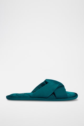 Mules Amaria - Vert émeraude