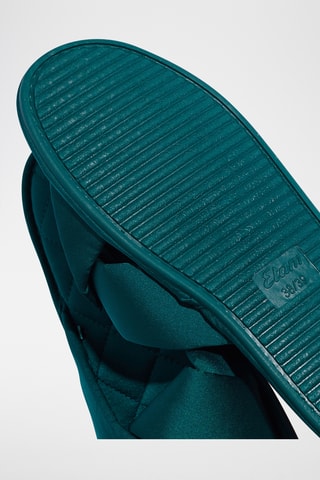 Mules Amaria - Vert émeraude