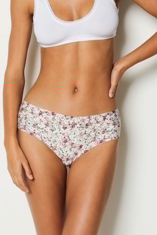 Shorty Confort - Vert et blanc