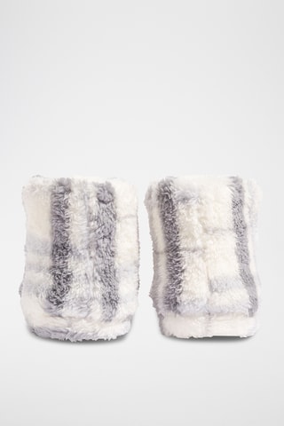 Pantoufles montantes fourrées Gemmy - Gris