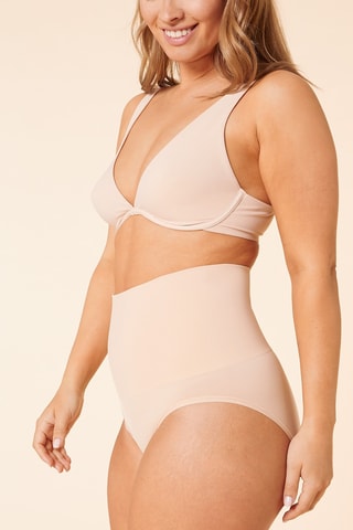 Culotte taille haute Powery - Beige