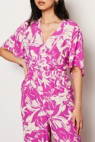 Combinaison Hoani - Rose et blanc