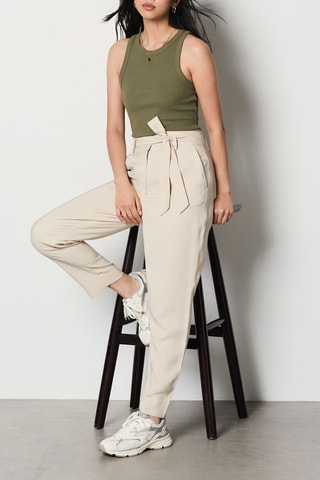 Pantalon Istefa - Ecru