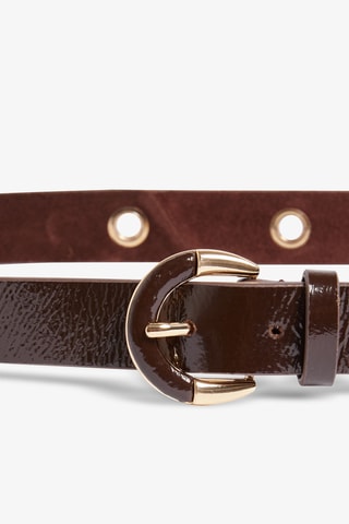 Ceinture en cuir Ivana - Marron