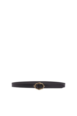 Ceinture en cuir Izzie - Noir